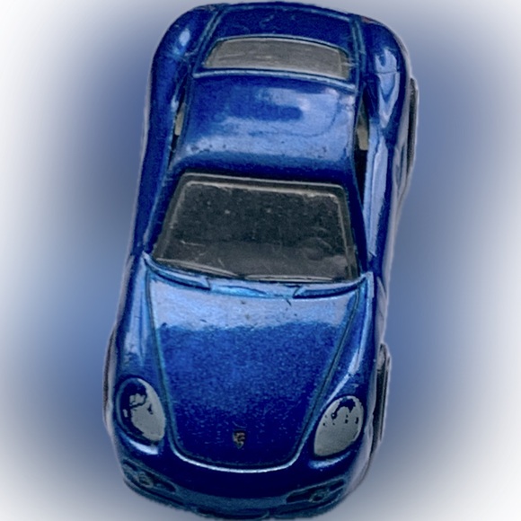 ๐ฅ๐ Hot Wheels Vintage Navy Blue Porsche Cayman S by Mattel - Picture 1 of 6